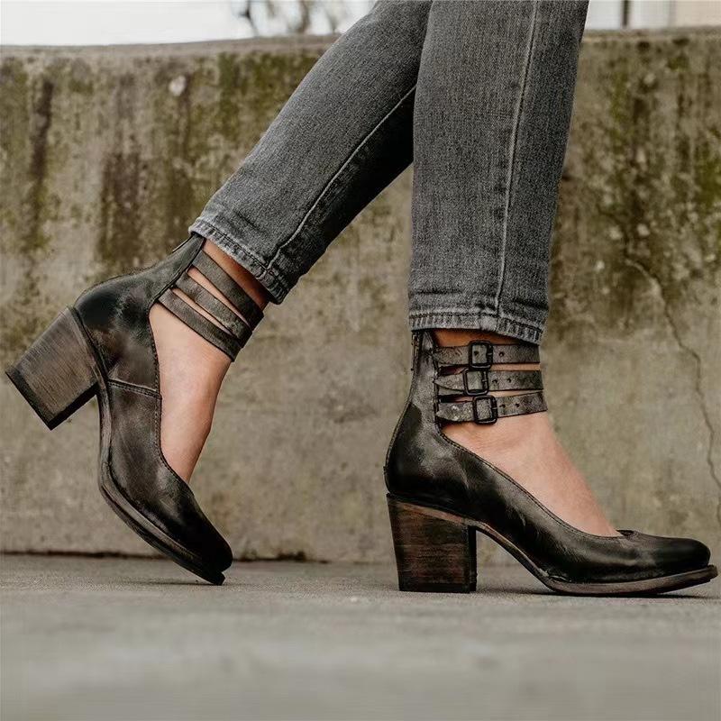 Elise - Vintage Inspired High Heel Shoes