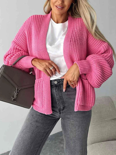 Elegant open-front cardigan: style and comfort for every day