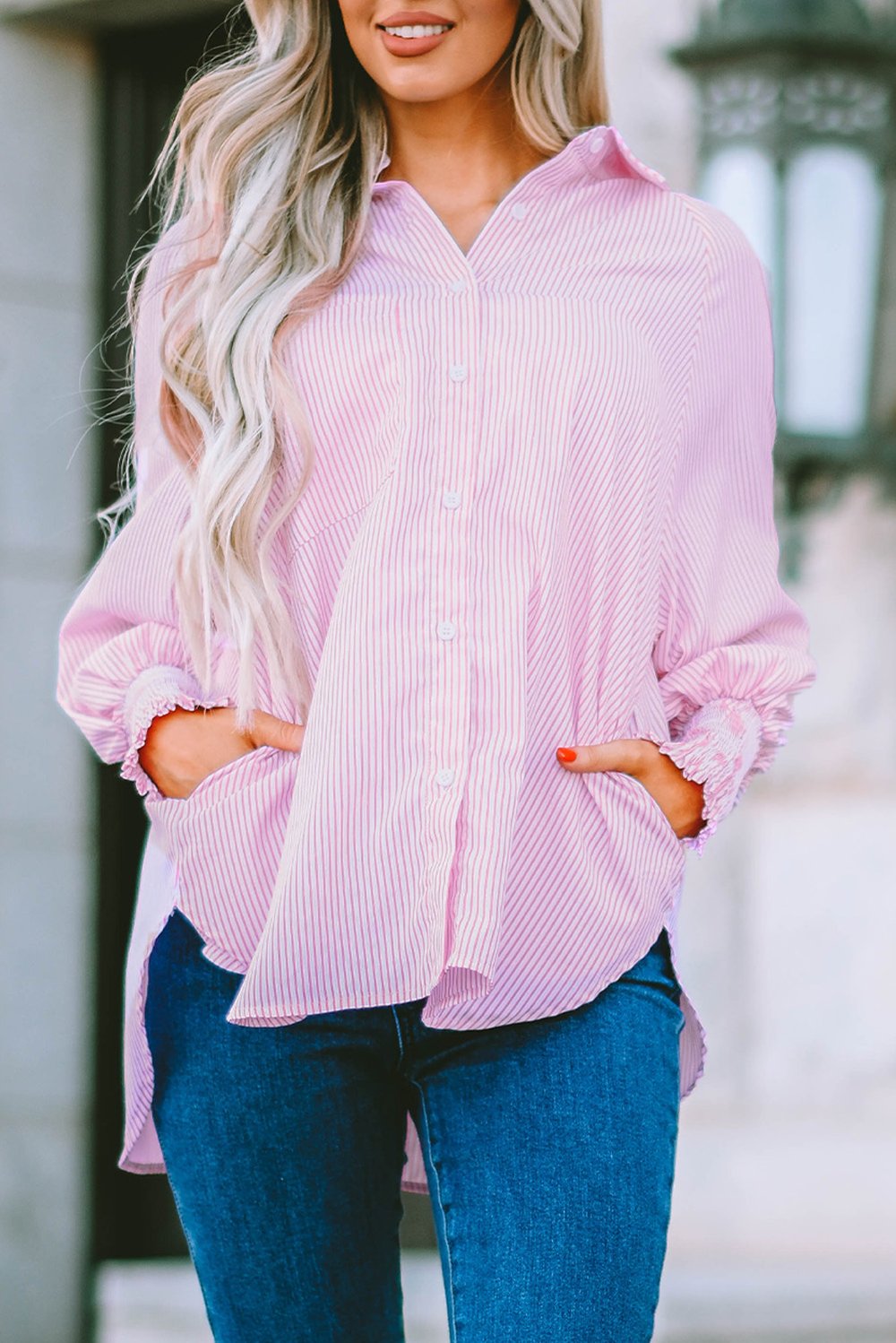 Eliza - Captivating stylish long-sleeved shirt