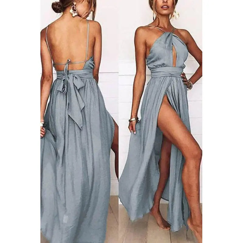 Amalie - Sleeveless dress with bow