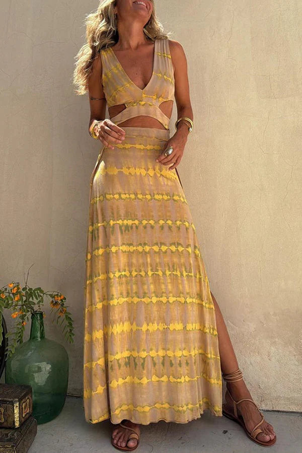 Luna - Bohemian style stretch dress