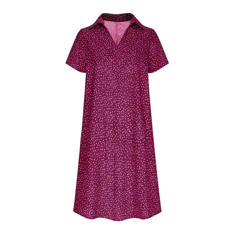 Eliana - Short-sleeved dress perfect for summer