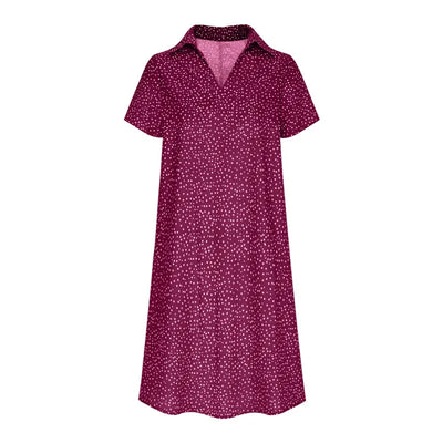Eliana - Short-sleeved dress perfect for summer