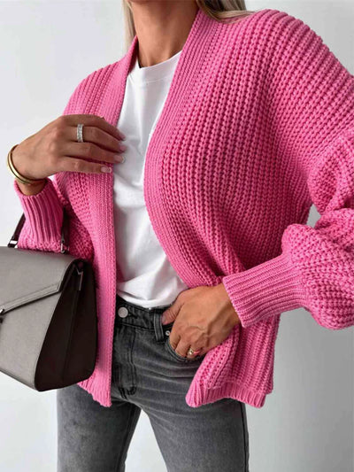 Elegant open-front cardigan: style and comfort for every day