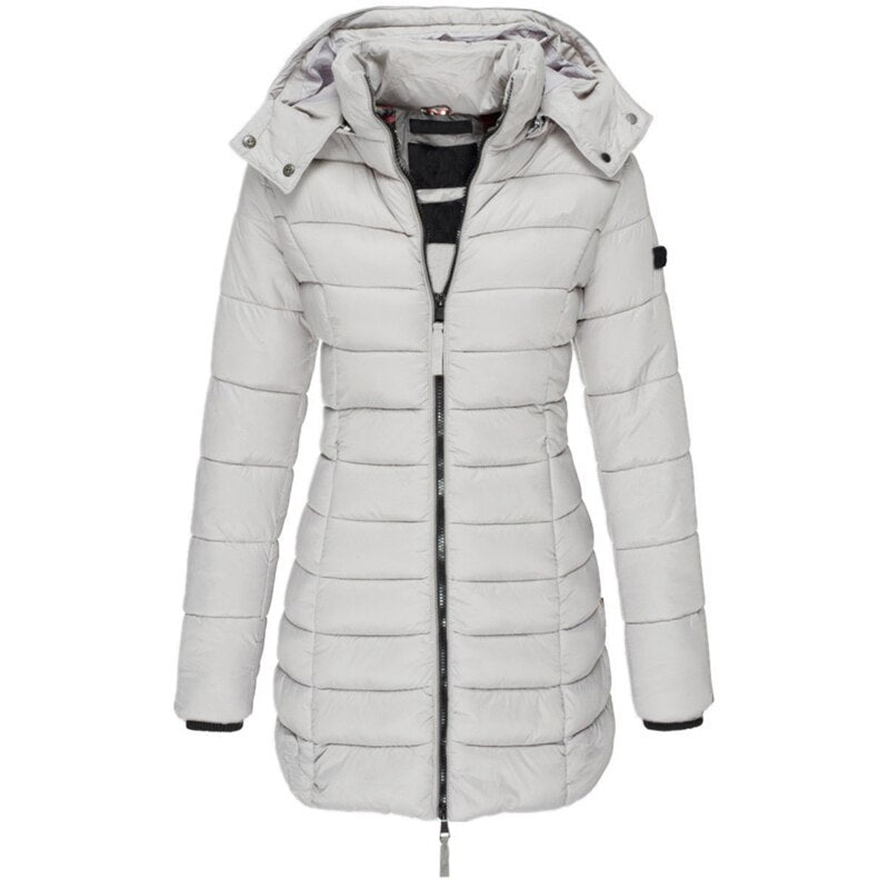 The best cozy zip-up hooded puffer jacket: warmth and style