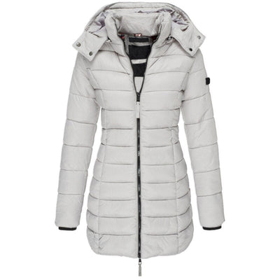 The best cozy zip-up hooded puffer jacket: warmth and style