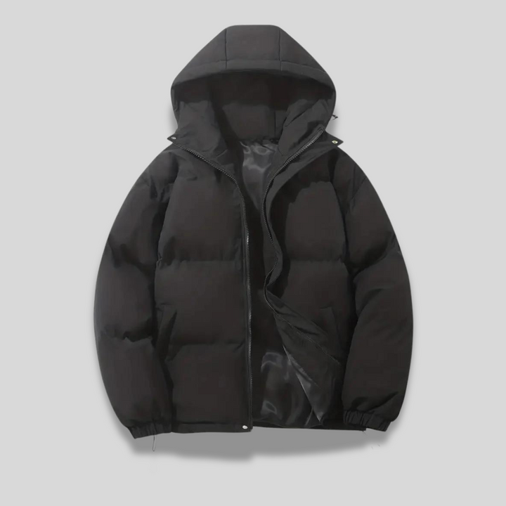 Loose Hooded Winter Coat for Cold Weather