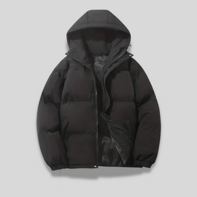 Loose Hooded Winter Coat for Cold Weather