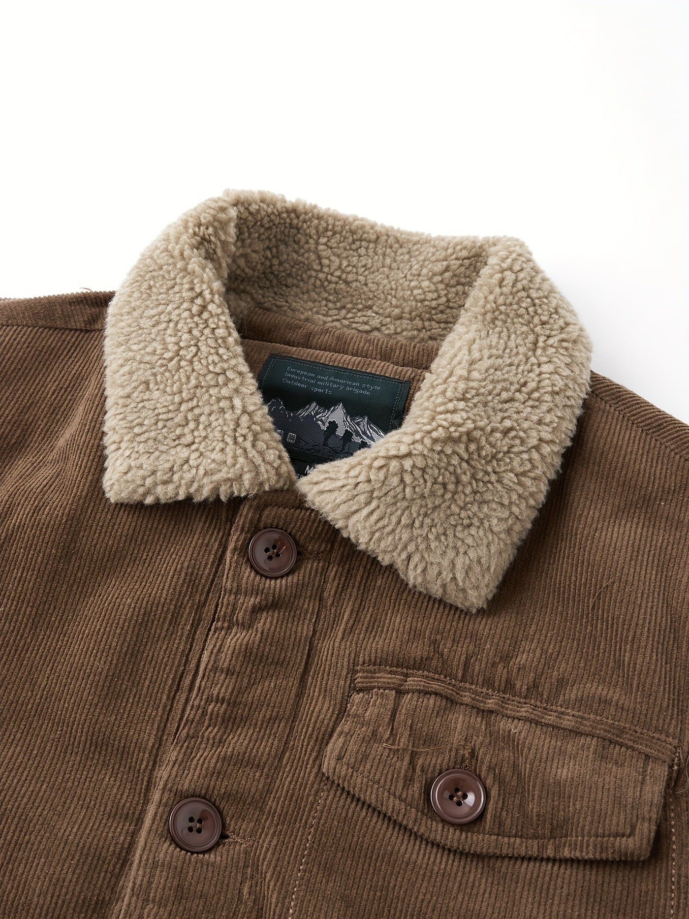 Men's Full-Zip Jacket, Lightweight and Warm for Outdoor Activities in Winter