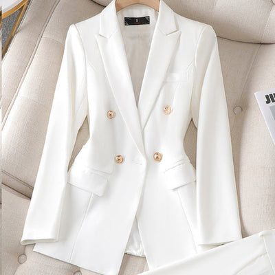 Elegant women's blazer and pants set