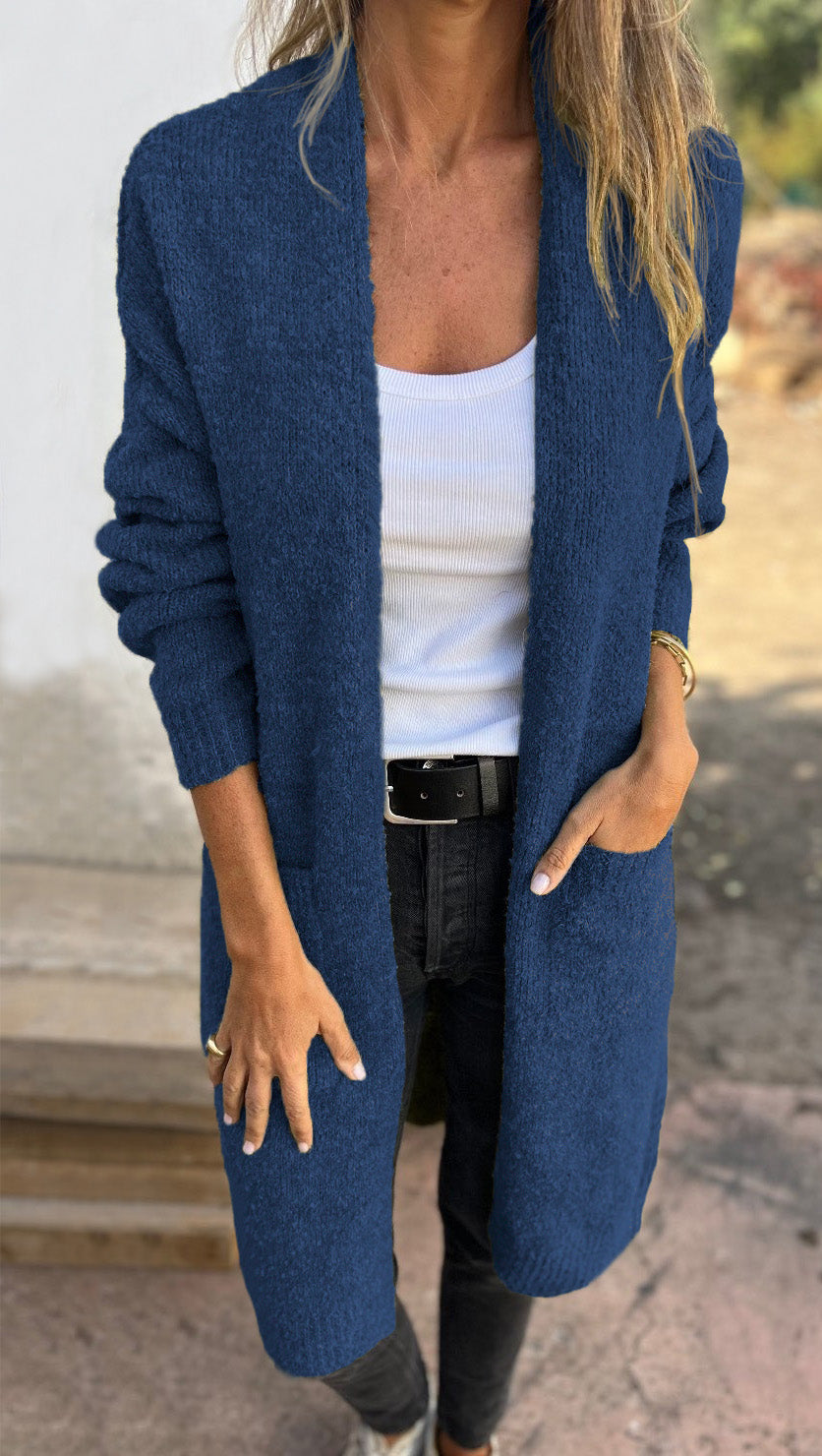 Women's Lightweight Knit Cardigan - Stylish and Comfortable for Everyday Wear