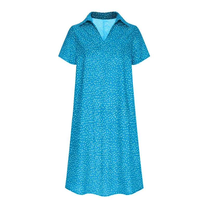Eliana - Short-sleeved dress perfect for summer