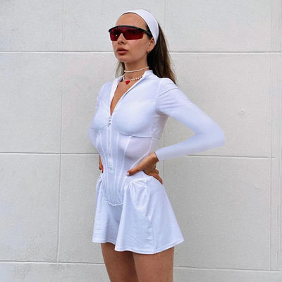Delia - One-piece knitted jumpsuit
