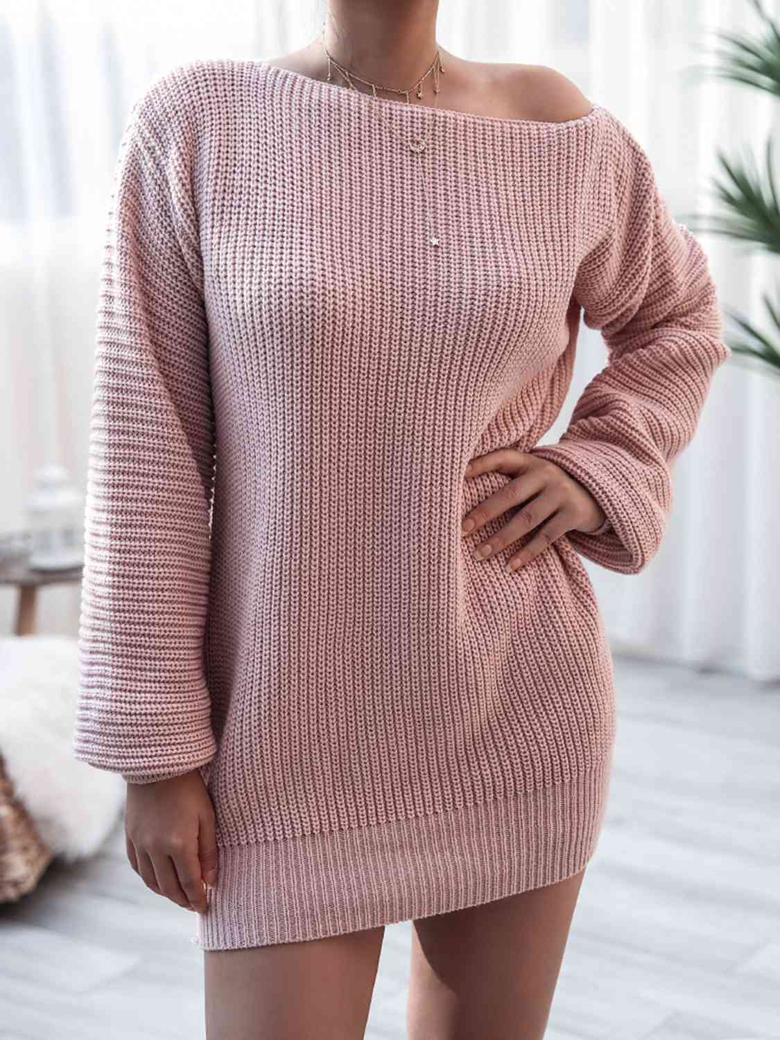 Laura - Knitted Mini Dress