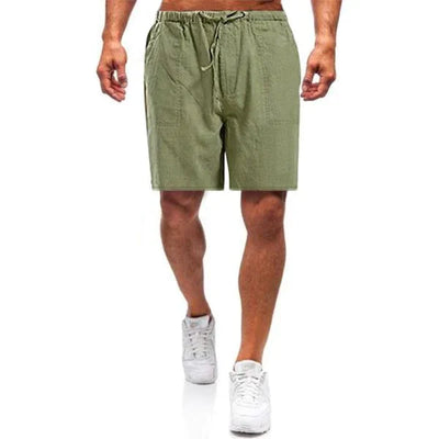 Delia - Men's Loose Cotton Linen Shorts