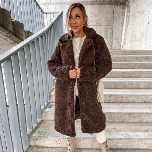Women's Soft Teddy Coat – Comfortable and Modern Style