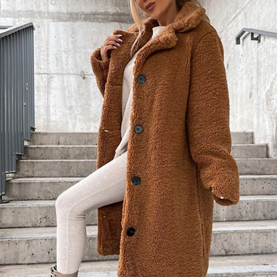 Women's Soft Teddy Coat – Comfortable and Modern Style