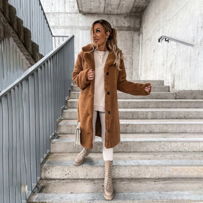 Women's Soft Teddy Coat – Comfortable and Modern Style