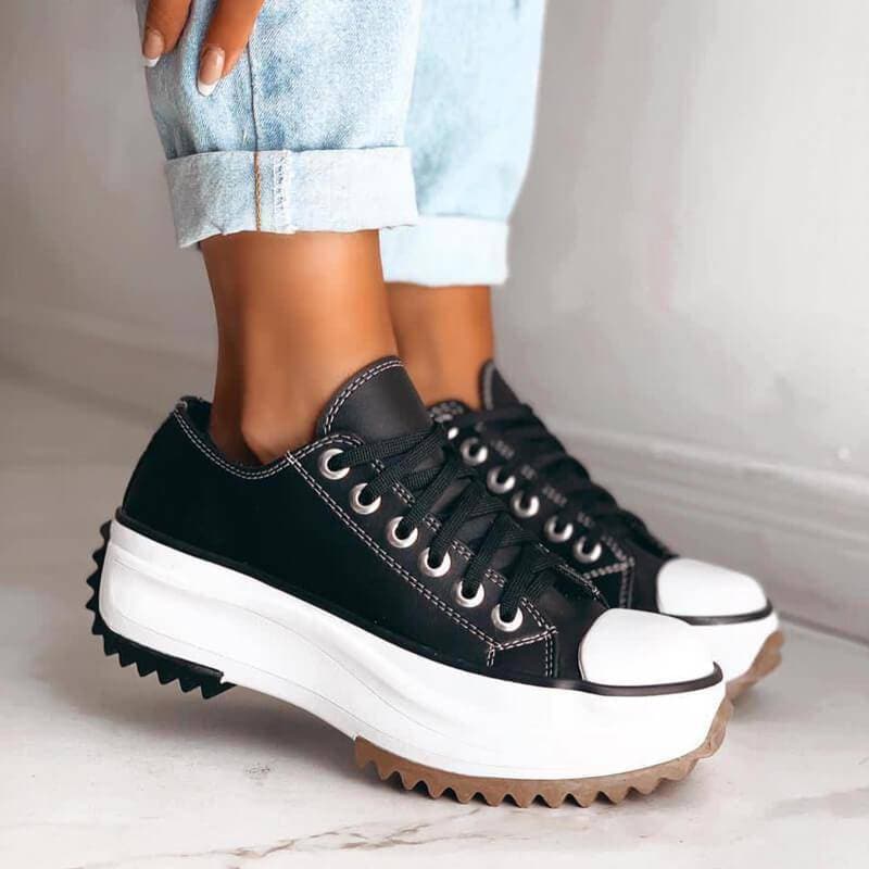 High platform sneakers