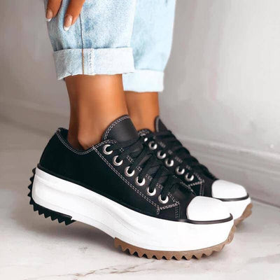 High platform sneakers