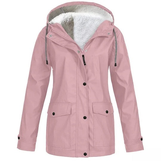 Outdoor Adventure Hooded Jacket, Winter Mountaineering Coat