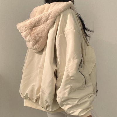 Insulated bomber jacket for cold days