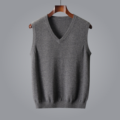 Women's V-neck Sleeveless Vest Modern Casual Style