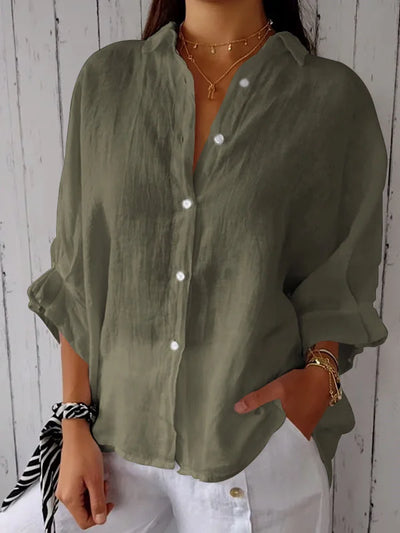 Andrea - Women's Casual Cotton Shirt