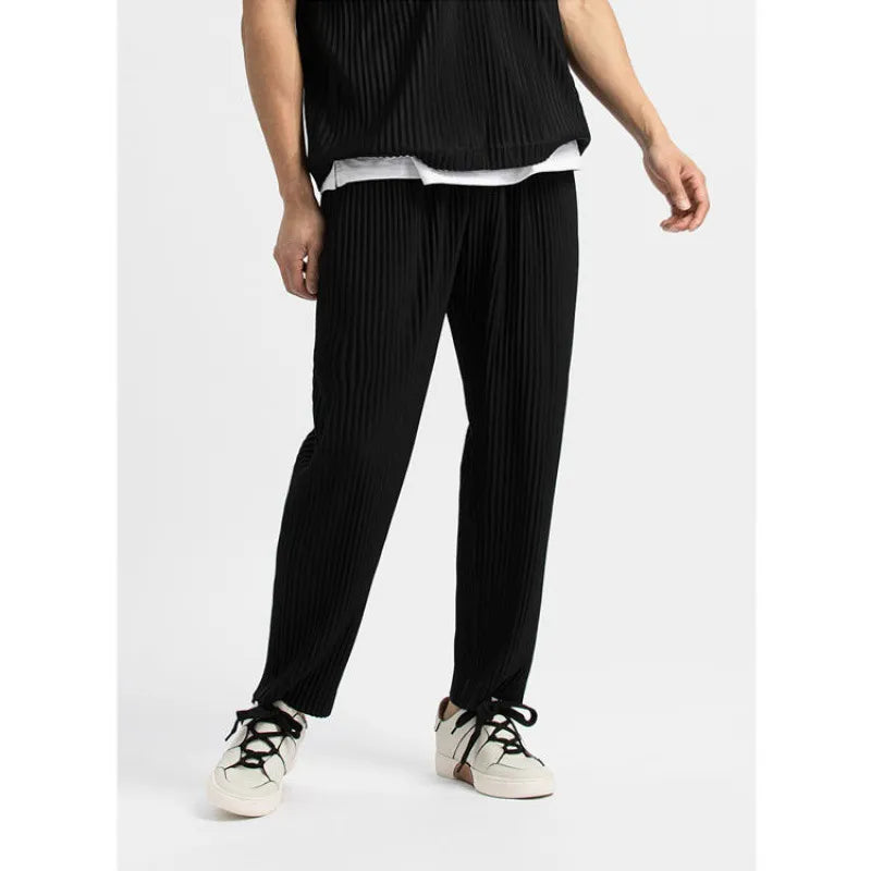George - Men's Loose Fit Pleated Pants