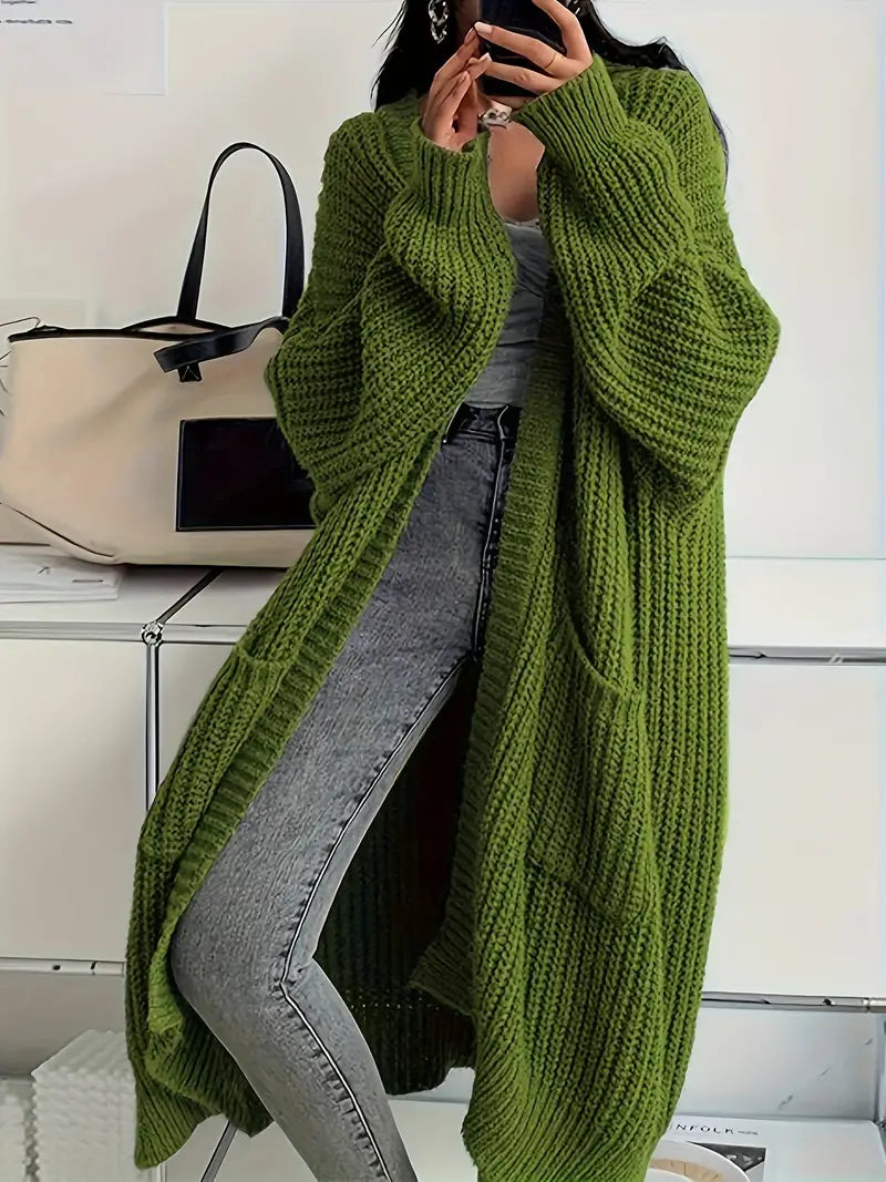 Long loose cardigan for women with elegant and modern design