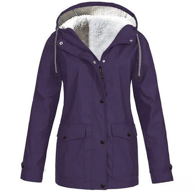 Outdoor Adventure Hooded Jacket, Winter Mountaineering Coat