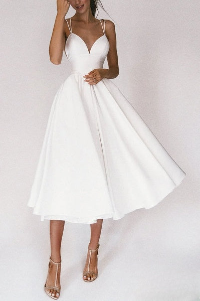 Jessica - V-neck maxi dress with ruffles