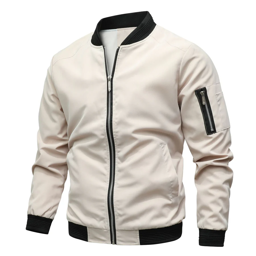 Stylish men's bomber jacket for a modern look