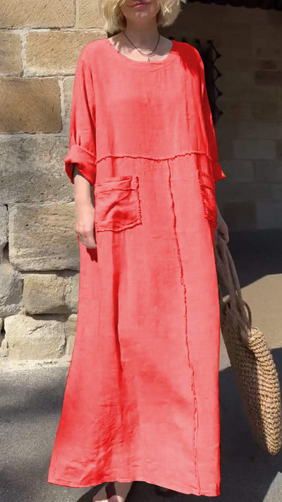 Amalie - Long-sleeved casual dress