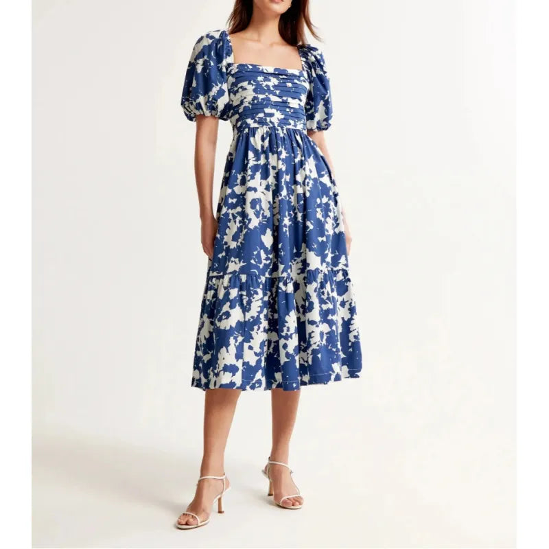 Carolina - Floral Midi Dress