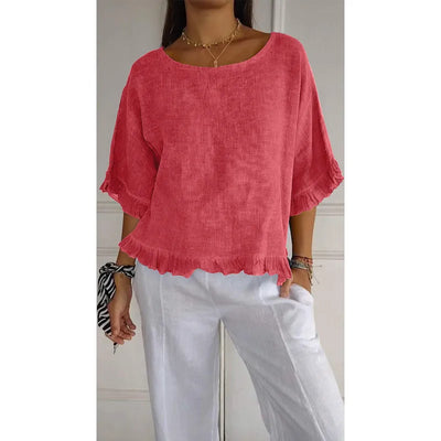 Gina - Casual round neck t-shirt