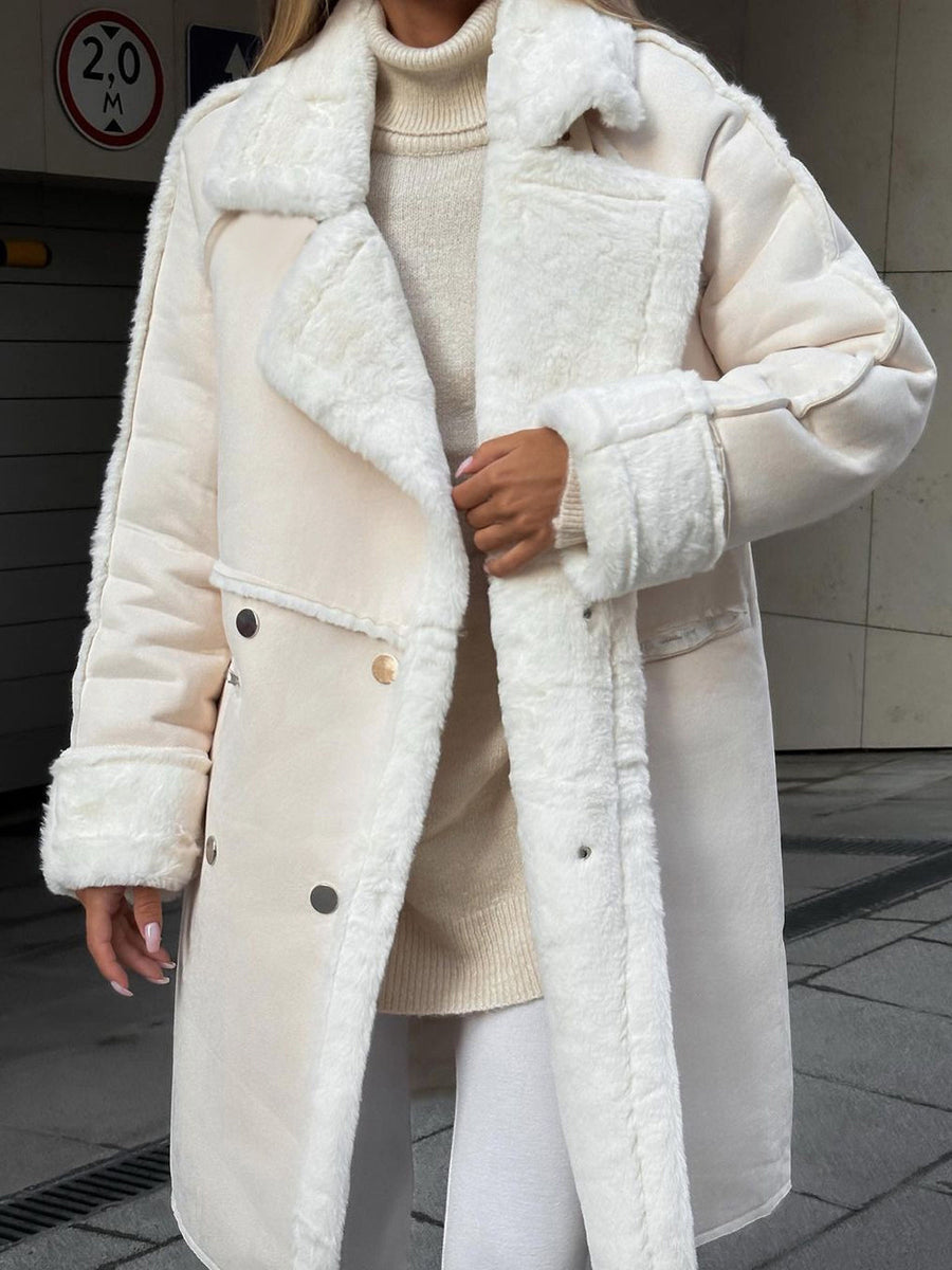 Elegant long coat for women