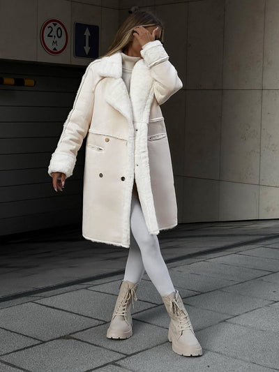 Elegant long coat for women