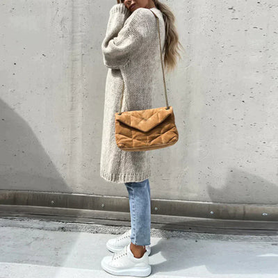 Comfortable women's cardigan with a classic design
