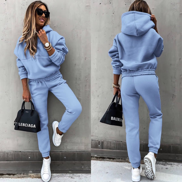 Women's Comfortable Jogging Set – Soft and Stylish Sweatshirt and Pants