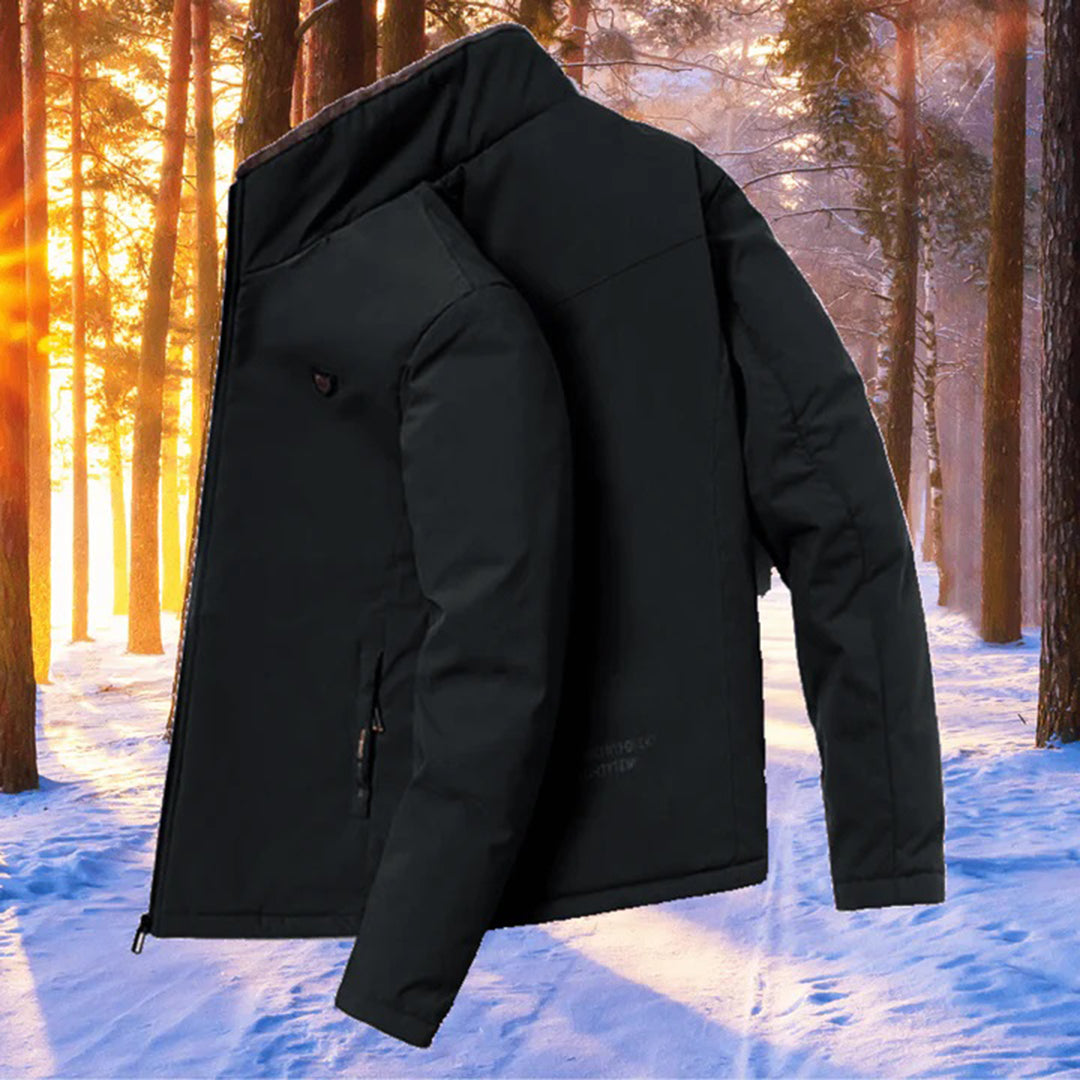 Men's casual winter jacket, modern design