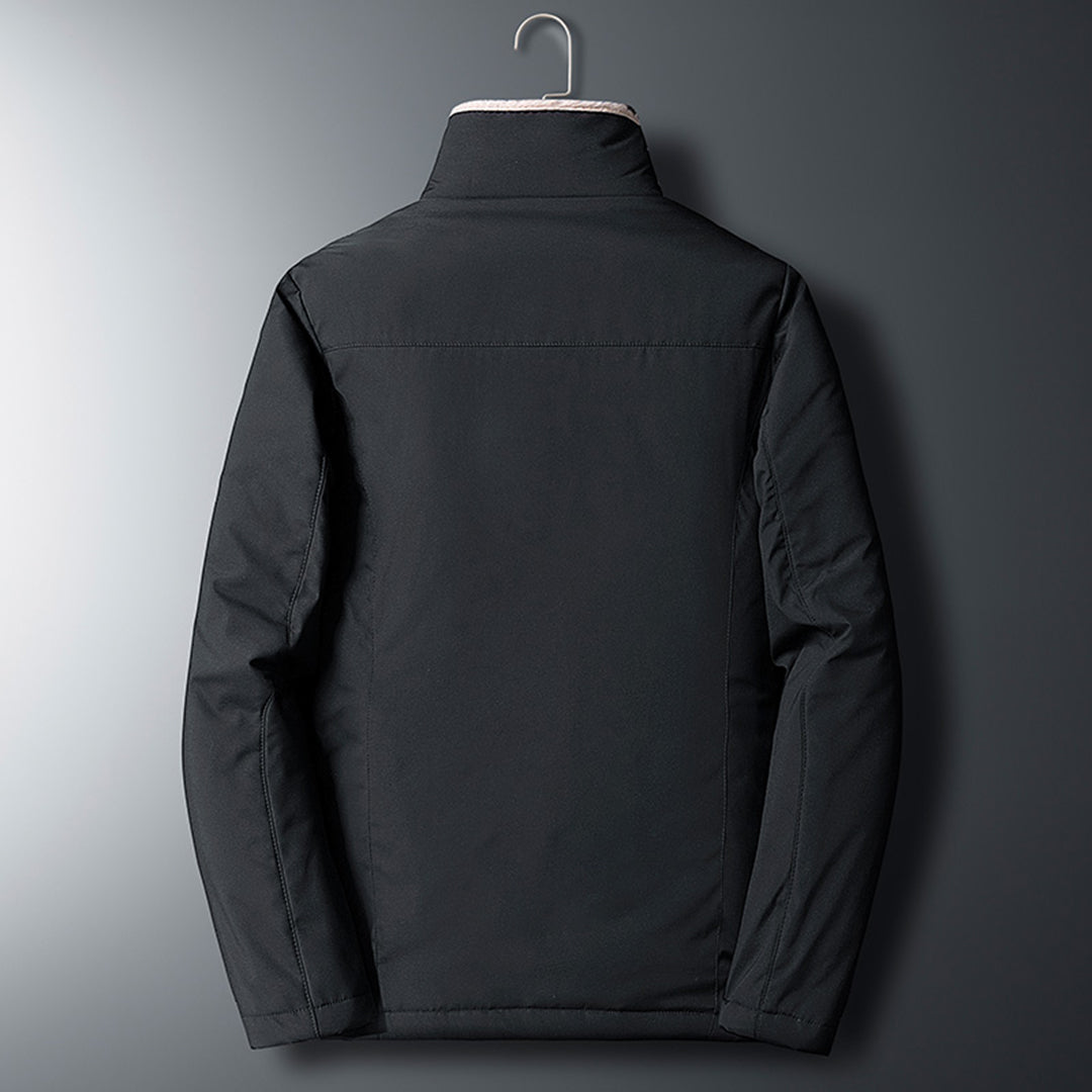 Men's casual winter jacket, modern design