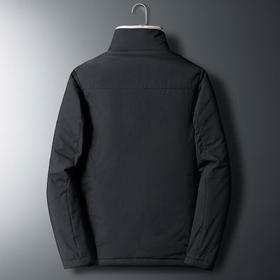 Men's casual winter jacket, modern design