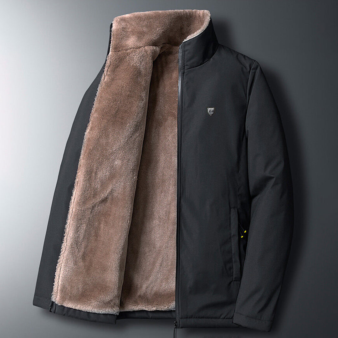 Men's casual winter jacket, modern design