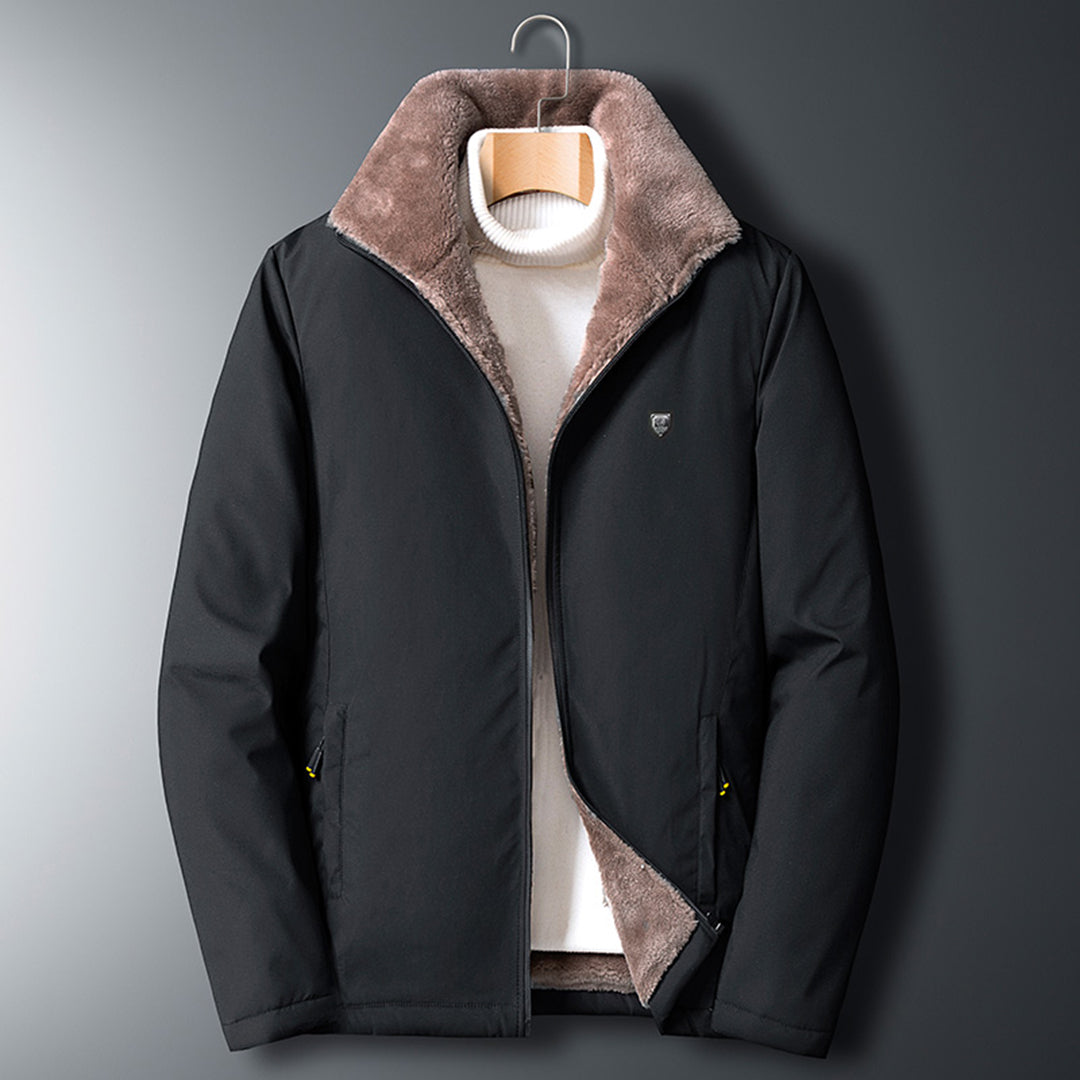 Men's casual winter jacket, modern design