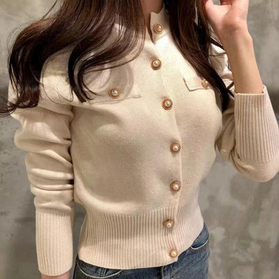 Daniela - Women's Long-Sleeved Cardigan