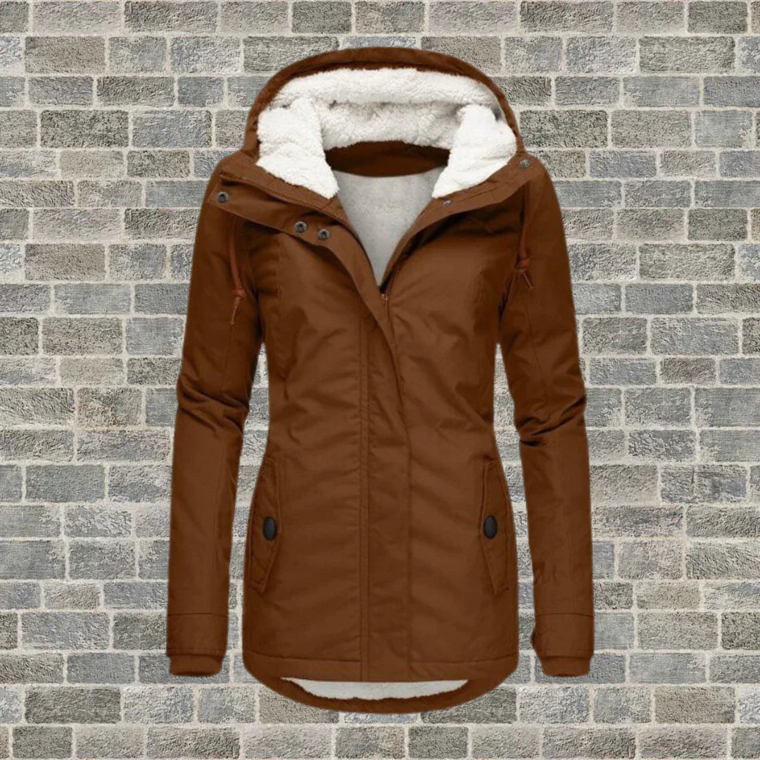 Warm and Modern Hooded Jacket for Everyday Use – Style and Comfort