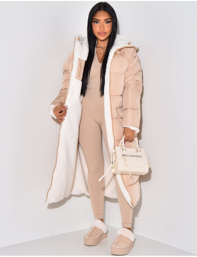 Reversible Winter Coat for Women with Sophisticated Style