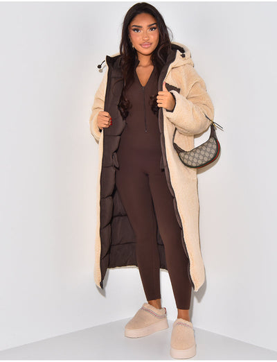 Reversible Winter Coat for Women with Sophisticated Style