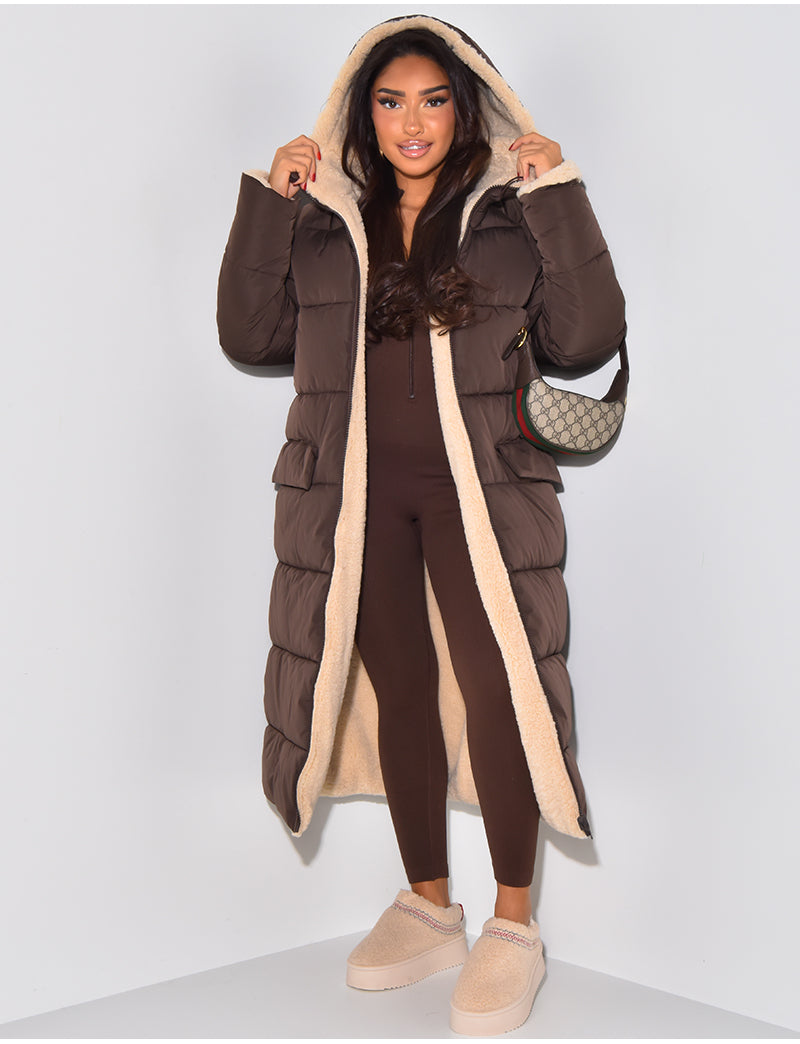 Reversible Winter Coat for Women with Sophisticated Style